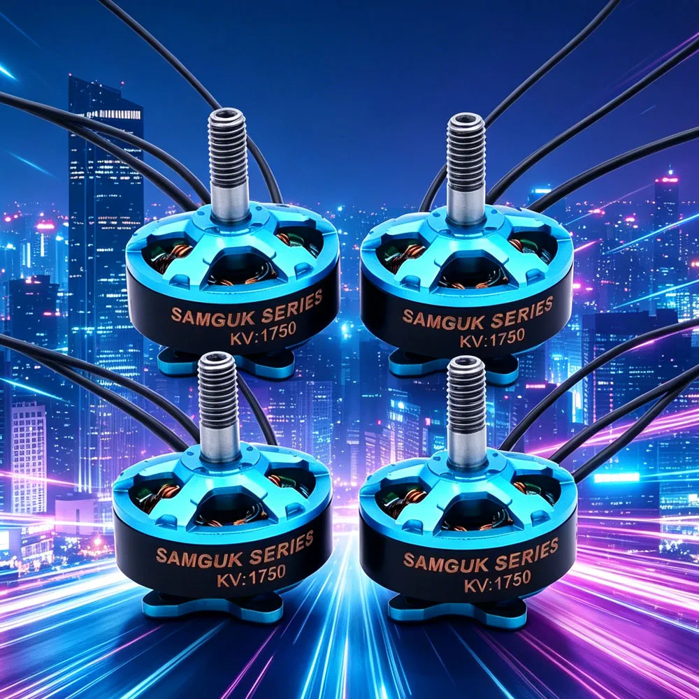 

4pcs Samguk Series Wu 2206 2400KV 2700KV 3-4S / 1750KV 4-6S Brushless Motor CW for RC Models Multicopter Frame Model