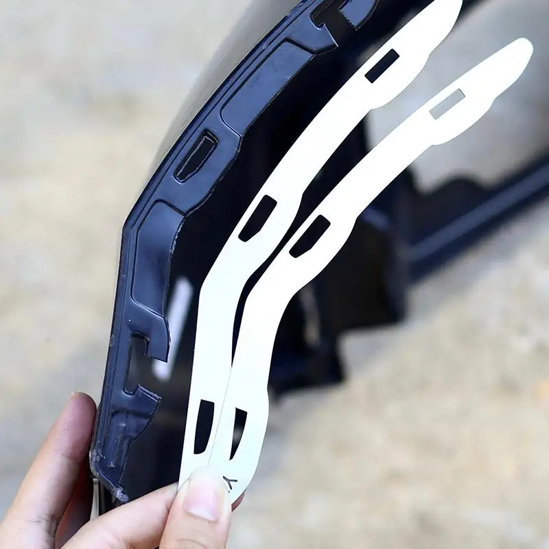 Front Bumper Repair Metal Plate Buckle 2Pcs Impact Resistant Durable for 5th Gen  CRV 2017-2022 Auto Exterior Fixing Parts