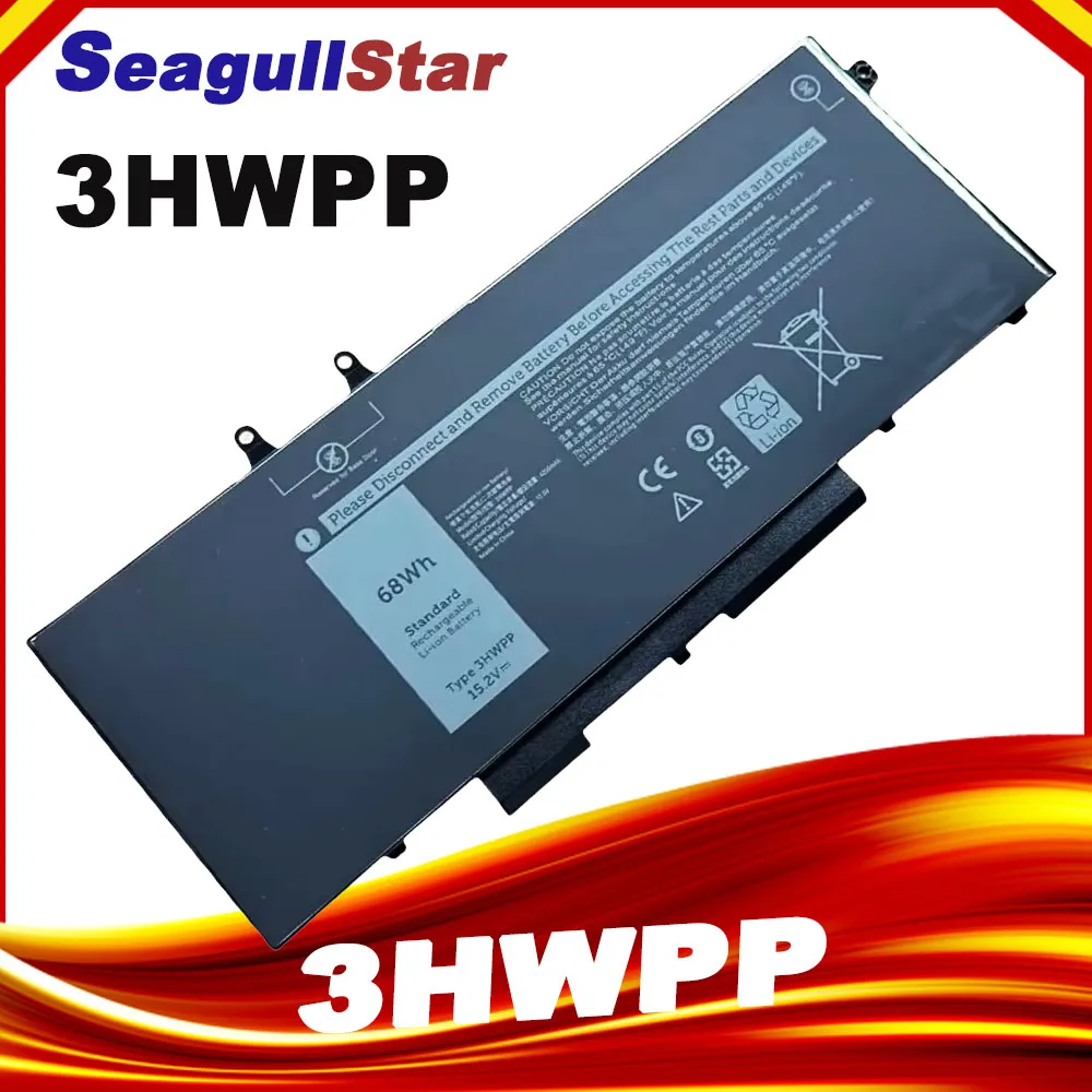 3HWPP Laptop Battery For Dell Latitude 5401 5501 5410 5411 5510 5511,For Dell Precision 3541 3550 3551 1VY7F N2NLL P80F003