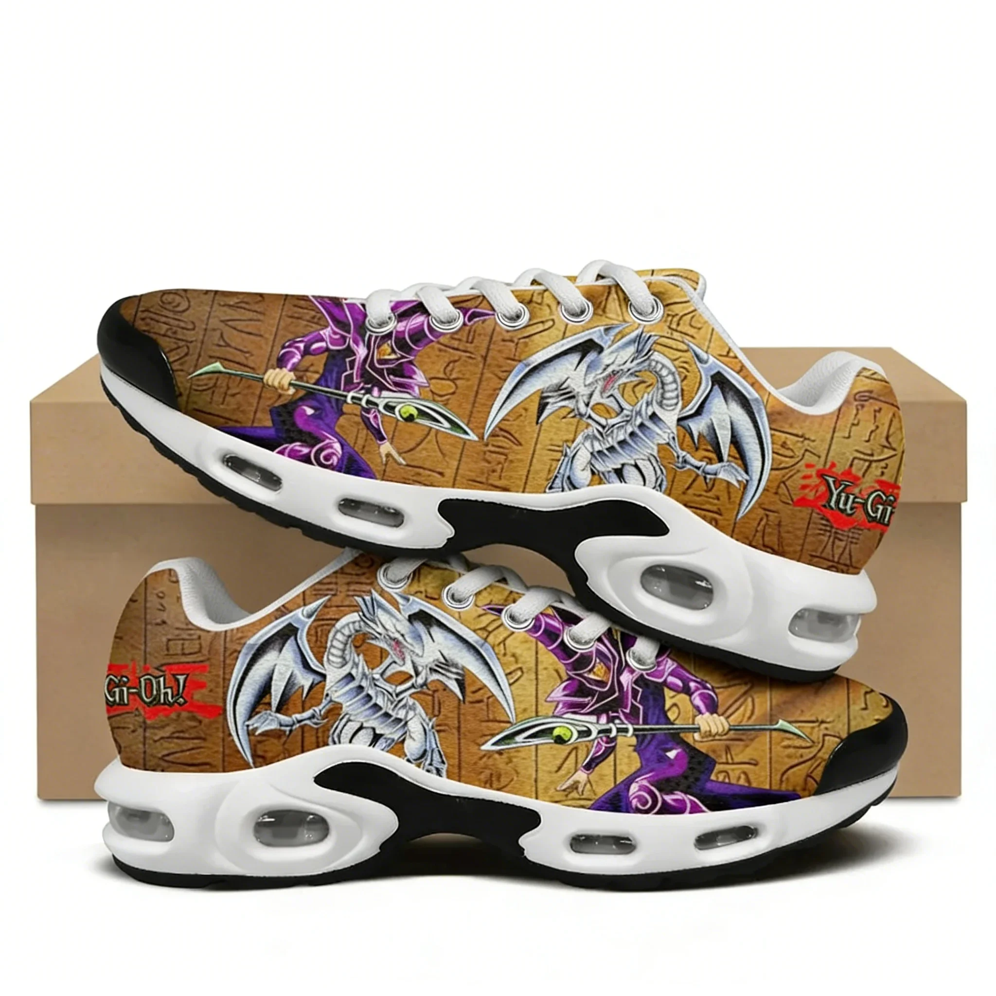 

Yu Gi Oh Anime Air Cushion Sneakers Mens Womens Sports shoes Lightweight Hiking Mountain Climbing Casual Shoes Custom Shoes