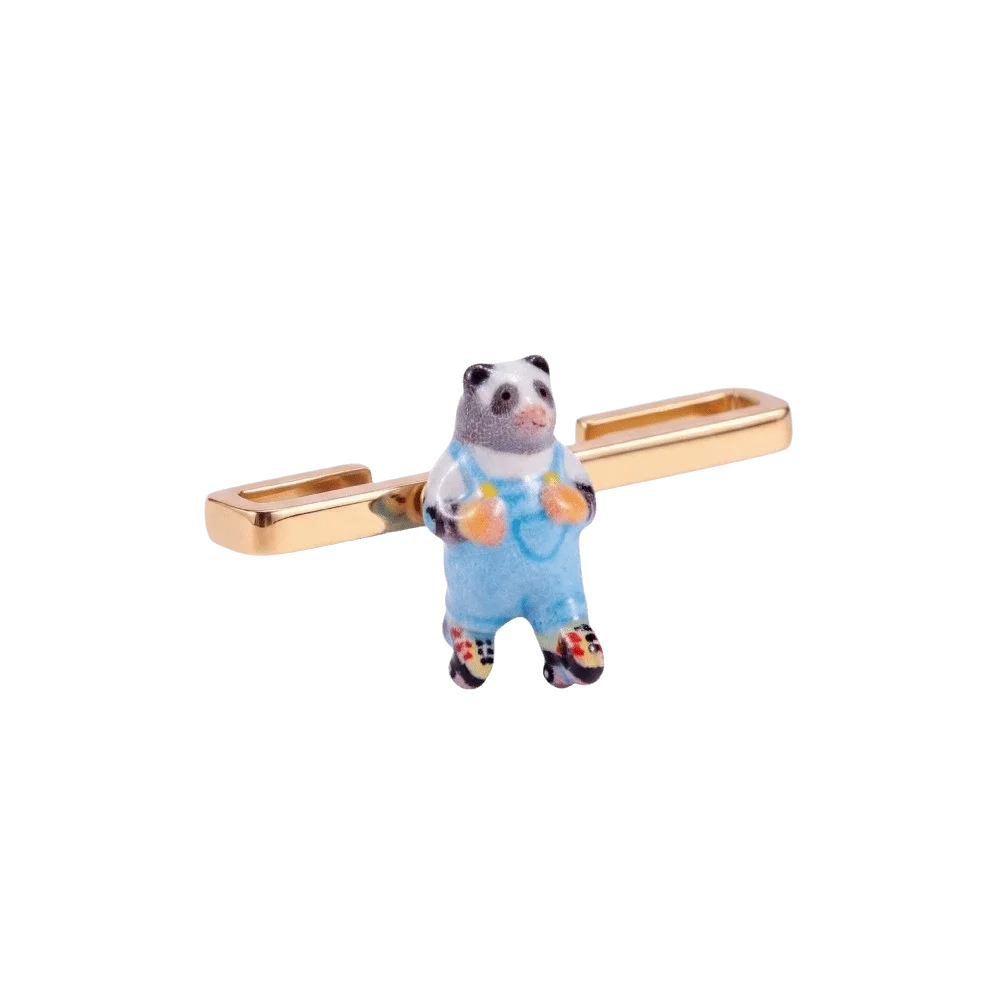 Enamel Animal Watch Strap Pendant Career Animal Ballet Frog Watch Band Ornament Gold Tone Bar for Whoop 5.0/5.0 MG/4.0