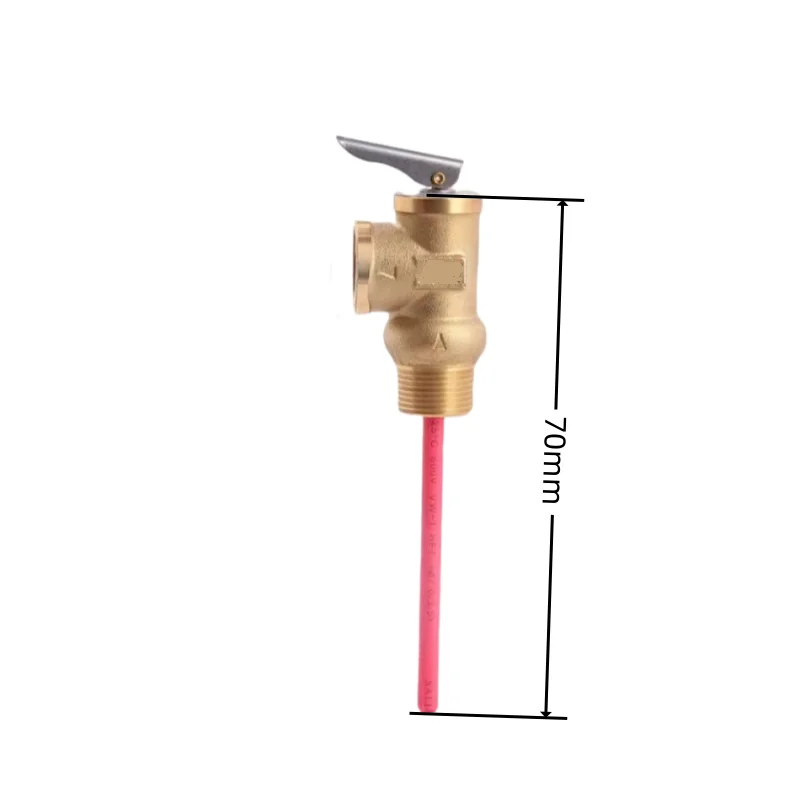 Veiligheids Kleptemperatuur En Overdrukklep Druk Reduceerventiel 6/ 7/8 Bar 99 ℃ 210f