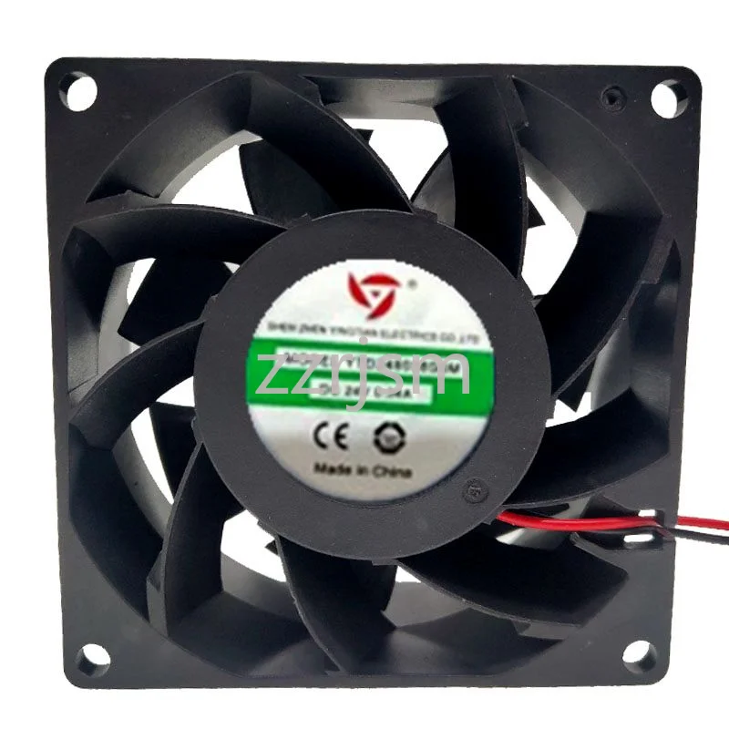 

NEW CPU Cooler Fan for YTD248038S 24V 0.34A 8CM 8038 Welding Machine Frequency Converter Cooling Fan 80 * 80 * 38 Mm
