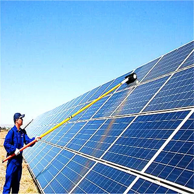 Factory Support telescopic pole brush Solar Tools Photovoltaic Panel Cleaning Machine