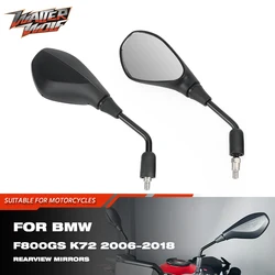 F800GS Motorcycle Rearview Mirror For BMW F800 GS K72 Adventure F 800 GS ADV 2006-2018 Rear View Side Mirrors with M10 Adapter