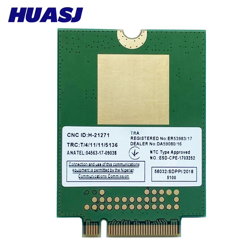 HUASJ DW5820e L850-GL LTE 4G Card Module  For Dell laptop 3500 5400 5420 7400