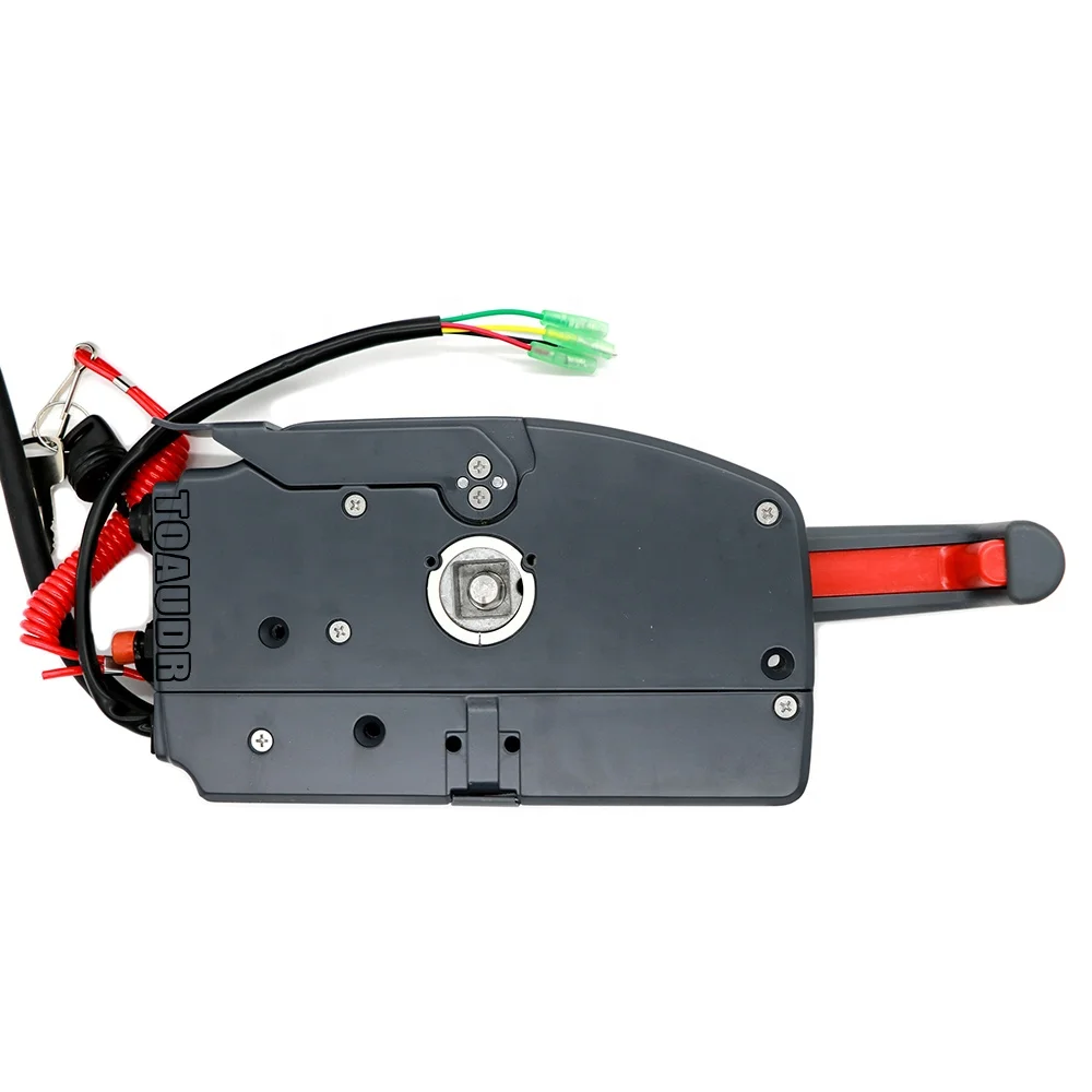 Remote Control Box Assy 703-48230-14 for YAMAHA Outboard Engine, 7 Pins PULL to Open