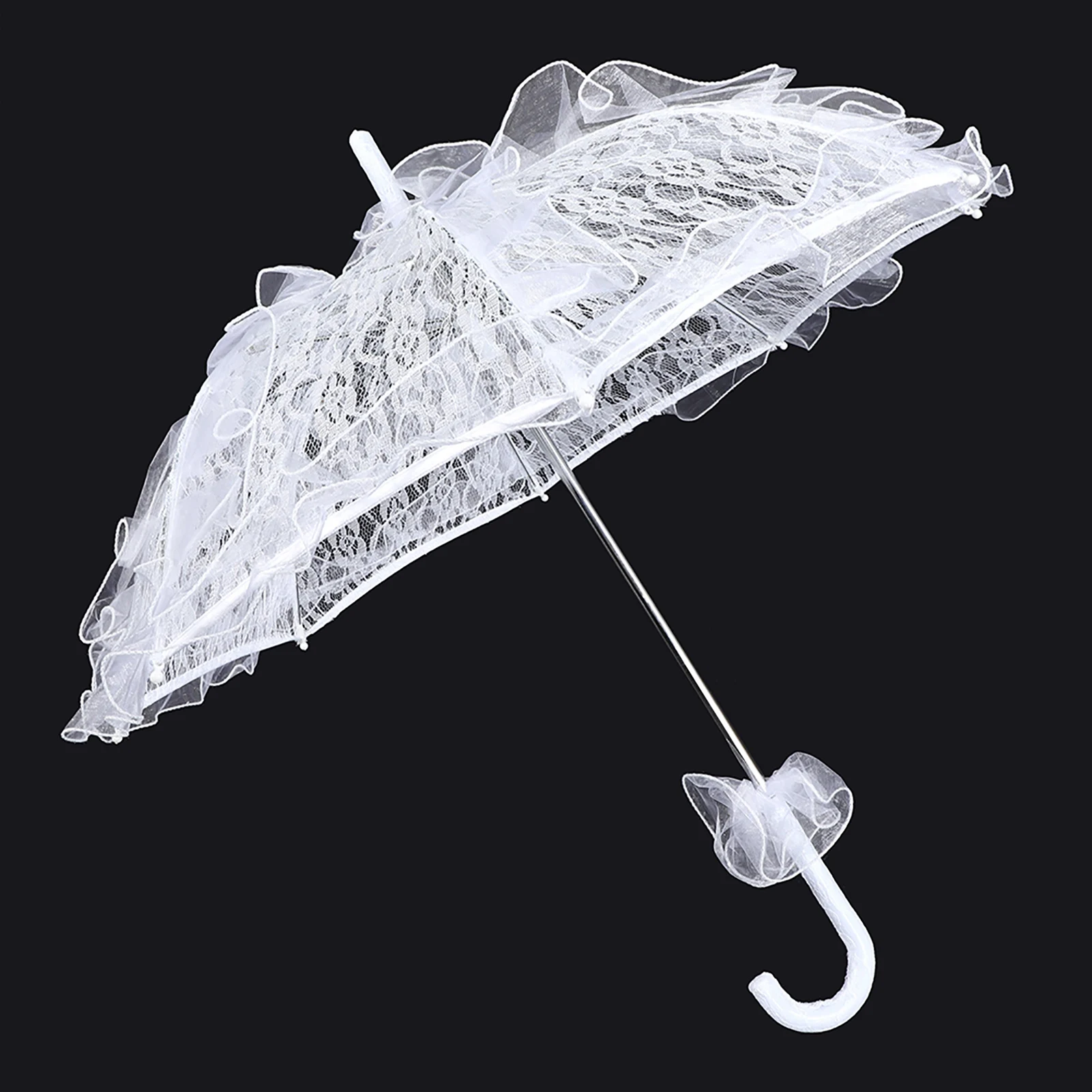 Bridal Lace Cotton Umbrella for Wedding Parties Dancing Photography Prop Bridal Umbrella Props Umbrella Wedding Photography Prop