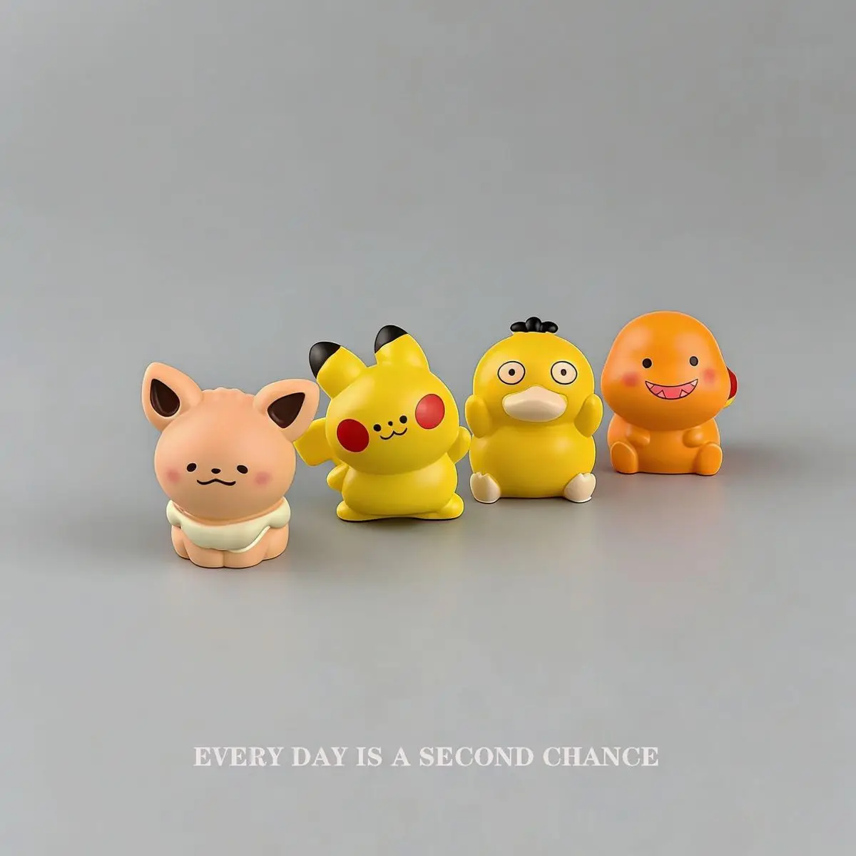 Chibi-Pokémon-Figur als Schreibtischdekoration, Zentralbildschirm-Ornament, Büroarbeitsplatz-Deko, Heilendes und Stressabbauendes Mini-Spielzeug – Detail 4
