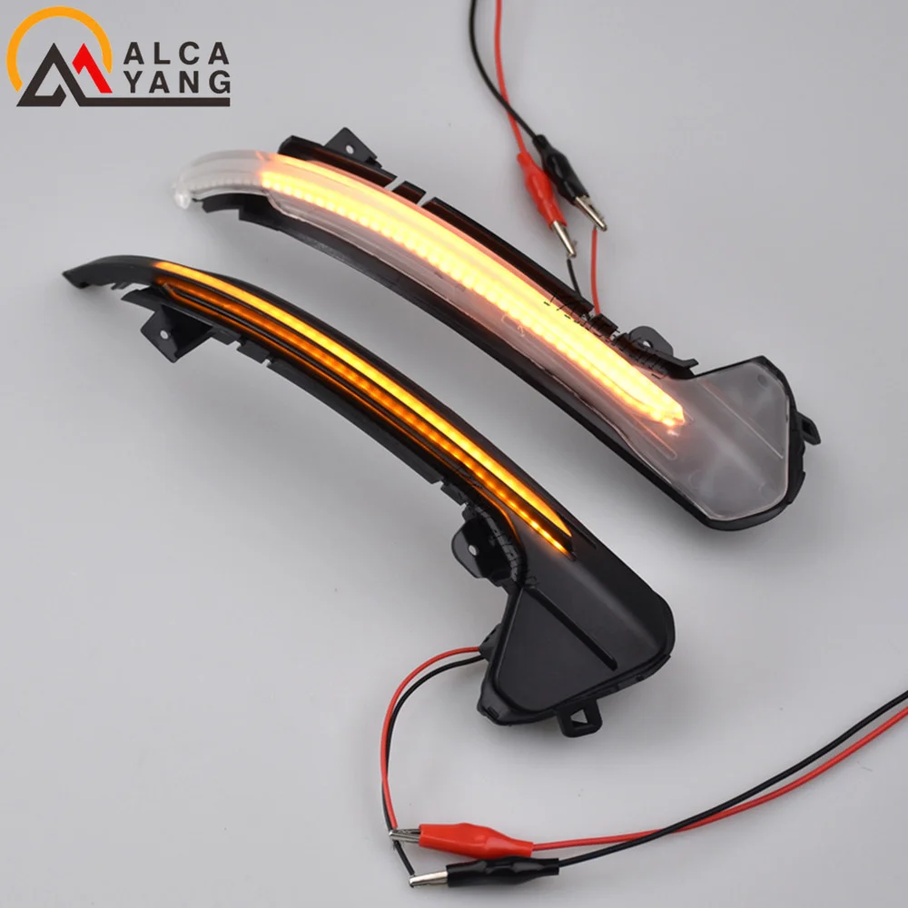 Auto-LED Dynamisches Blinklicht Rückspiegel-Seitenblinker für Audi A6 RS6 S6 C7 C7.5 4G 2012 2013 2014-2018 – Detail 9