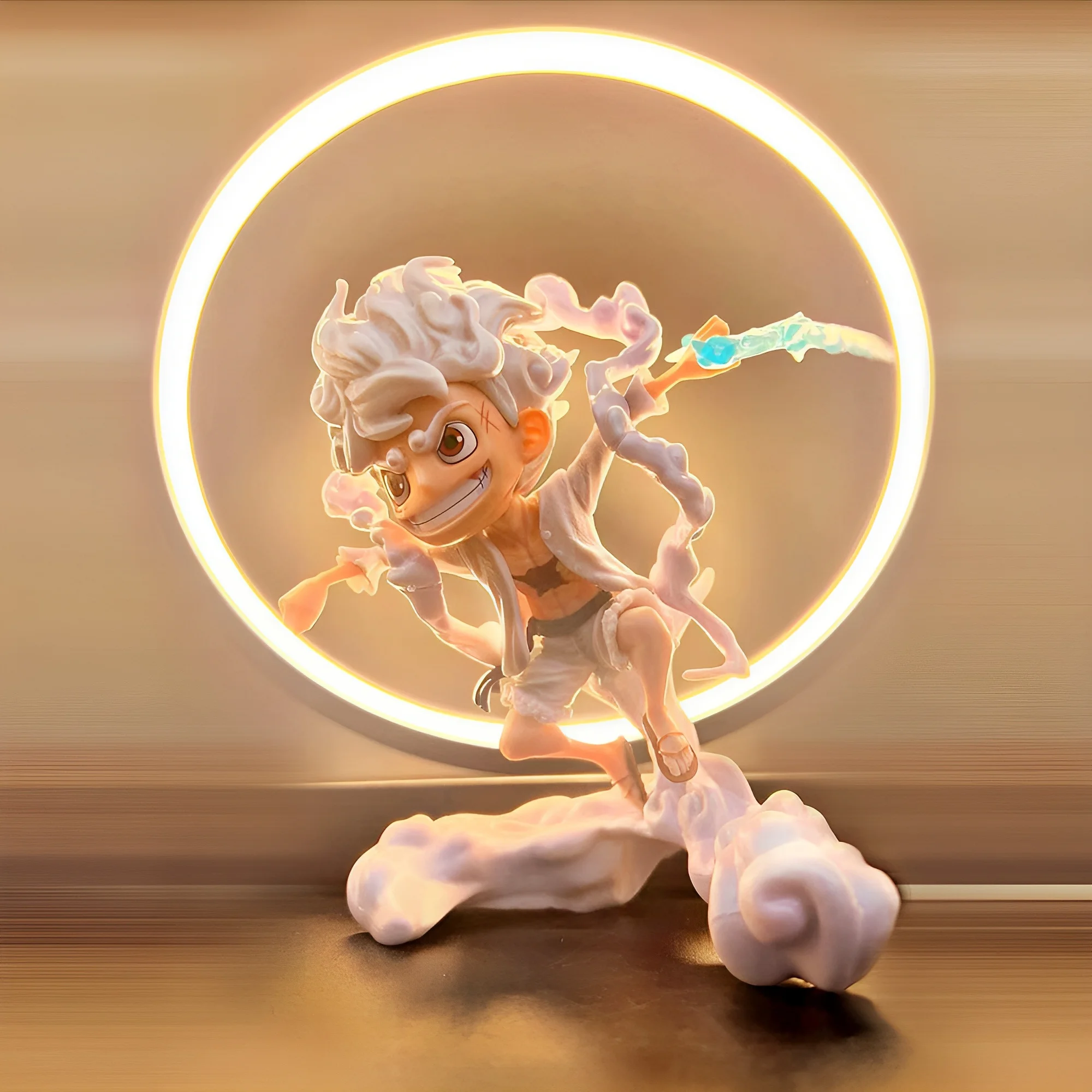 Anime-Figur ONE PIECE Spielzeug SD Nika Luffy 5th Gear Awake Figurine PVC Actionfiguren Sammlermodell Ornamente Geschenke Spielzeug