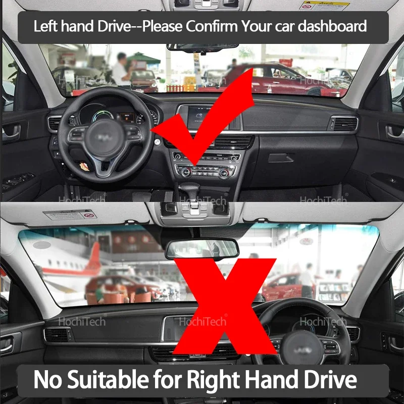 For KIA Optima JF 2016 2017 2018 2019 K5 Car Dashboard Cover Avoid Light Pad Instrument Panel Mat Case Carpets