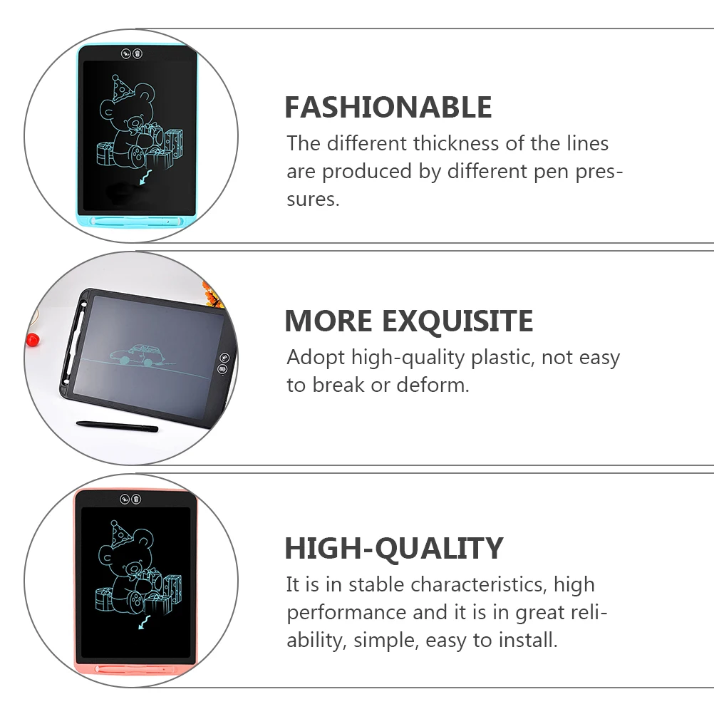 

Lcd Writing Board Stylus Pen -friendly Drawing Tablet 's for Pad