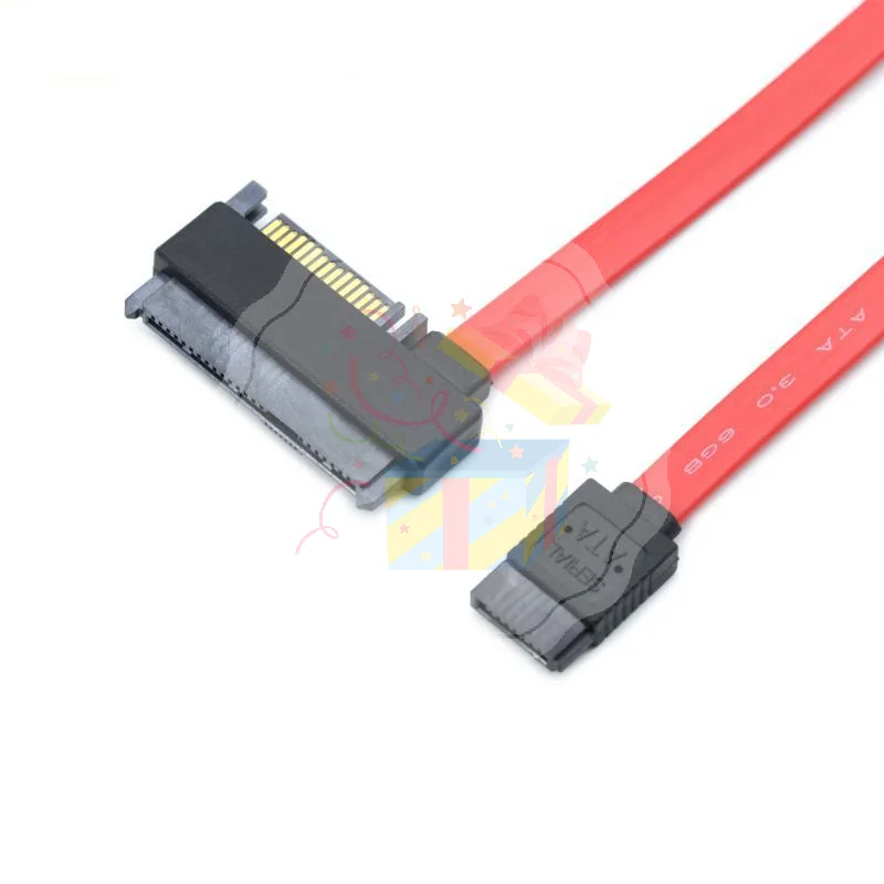 SFF-8482 0.5M SAS to SATA Adapter Cable with Shrapnel Plug and Play Hard Disk Converter for Home Office Server