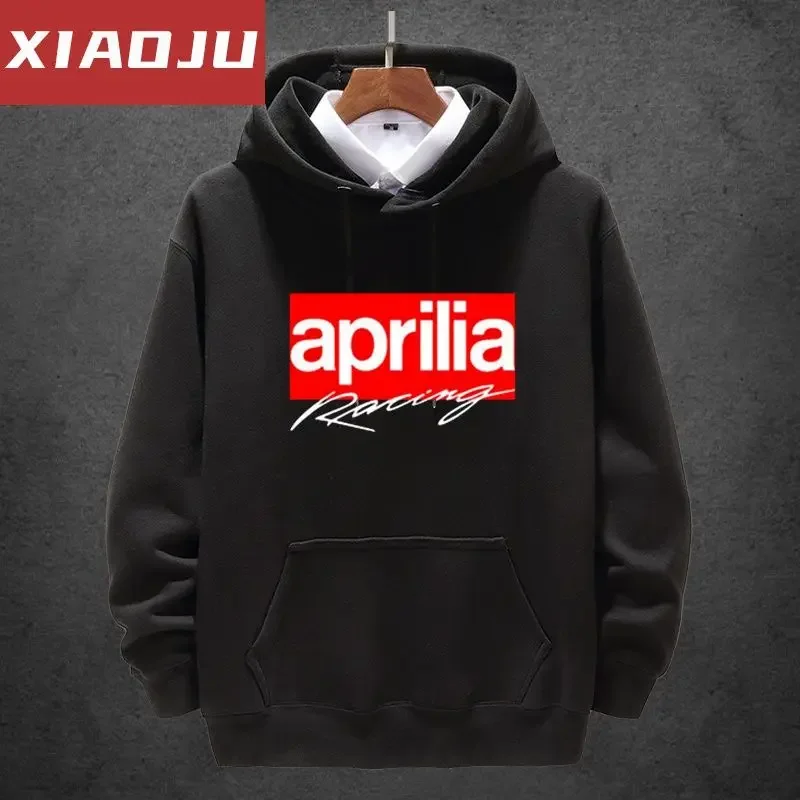 High Quality Apulia Aprilia Hooded Sweater Motorcycle Heavy Locomotive Culture Clothes Men\'s and Women\'s Fleece Jacket Top