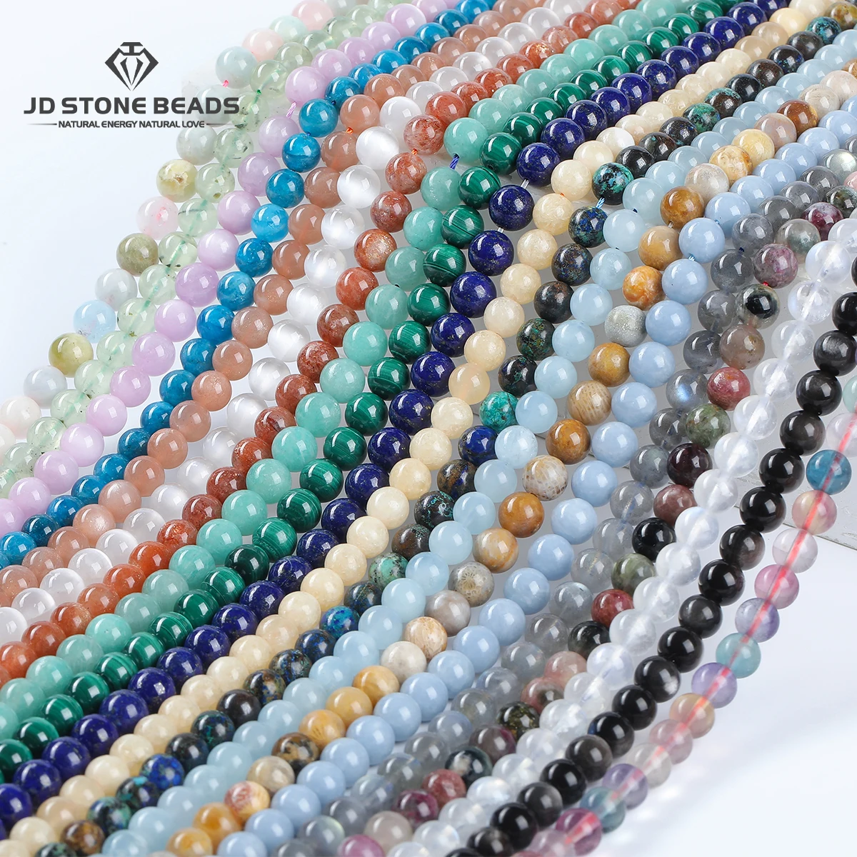 

4 6 8 10 12mm Natural Stone Black Obsidian Bead Round Loose Spacer Bead For Jewelry Making Diy Necklace Bracelet Accessory 15"