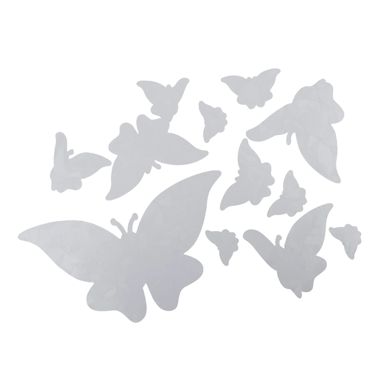 Brightening Room Bird Protection Anti-Collision Decal Decorative Touch Easy Installation Eye-Catching Decoration