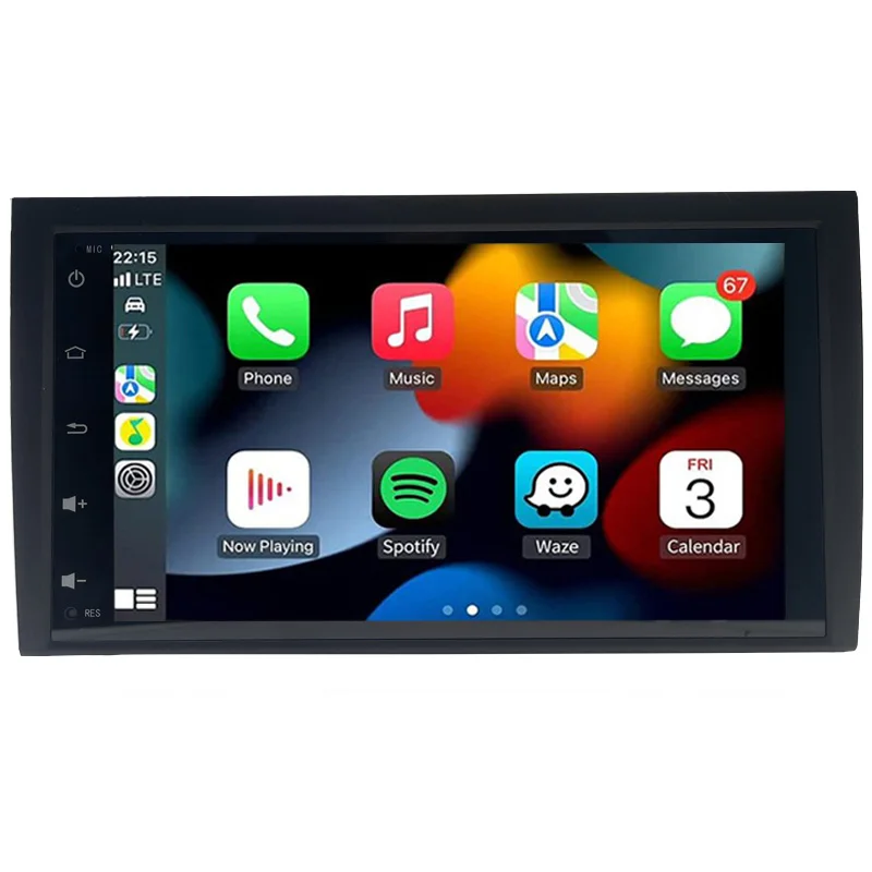

Android car radio for Audi A4 2002-2008 stereo screen Carplay Bluetooth GPS Navigation FM radio 8’ [2+16G]