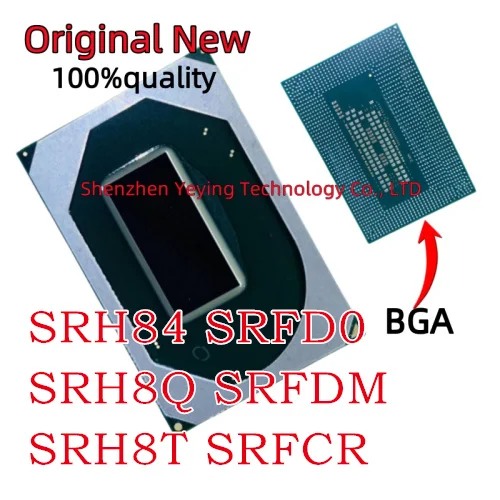 100% חדש I5-10300H Srh84 I7-10750H Srh8Q I9-10980Hk Srh8T I9-9980Hk Srfd0 Srfdo I5-9400H Srfdm I5-9300H Srfcr Bga
