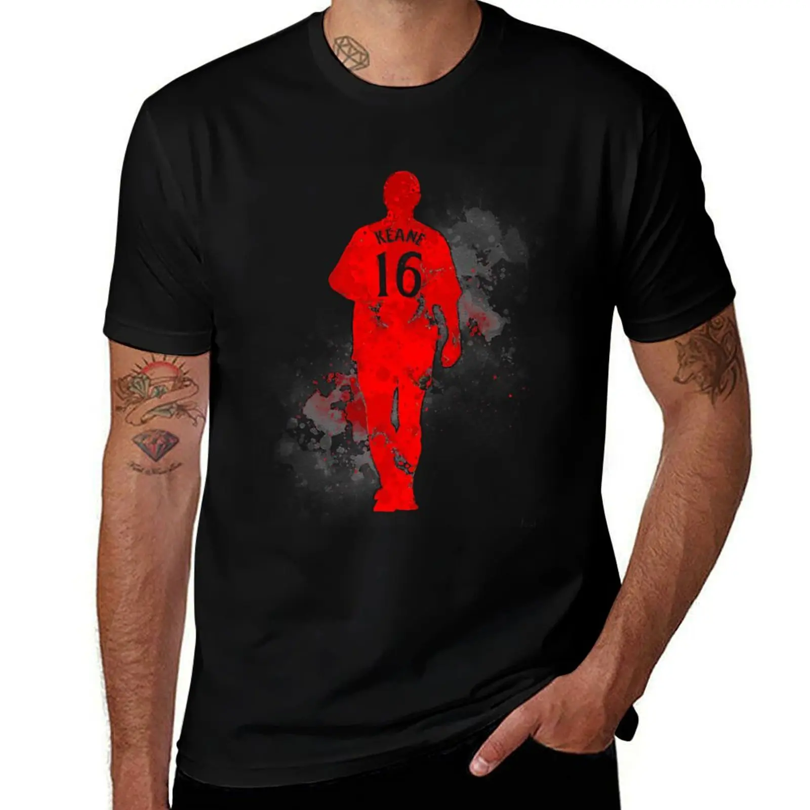 

Copy of Roy Keane T-Shirt t shirt men 100% cotton luxury brand t shirts for man cotton funny T-Shirt