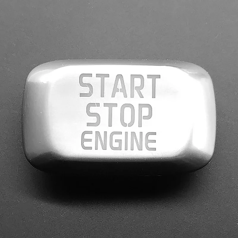 for Volvo V40/V60/XC60 Push to Start Button Sticker Decoration Cover Trim Keyless Go Engine Start Stop Push Button