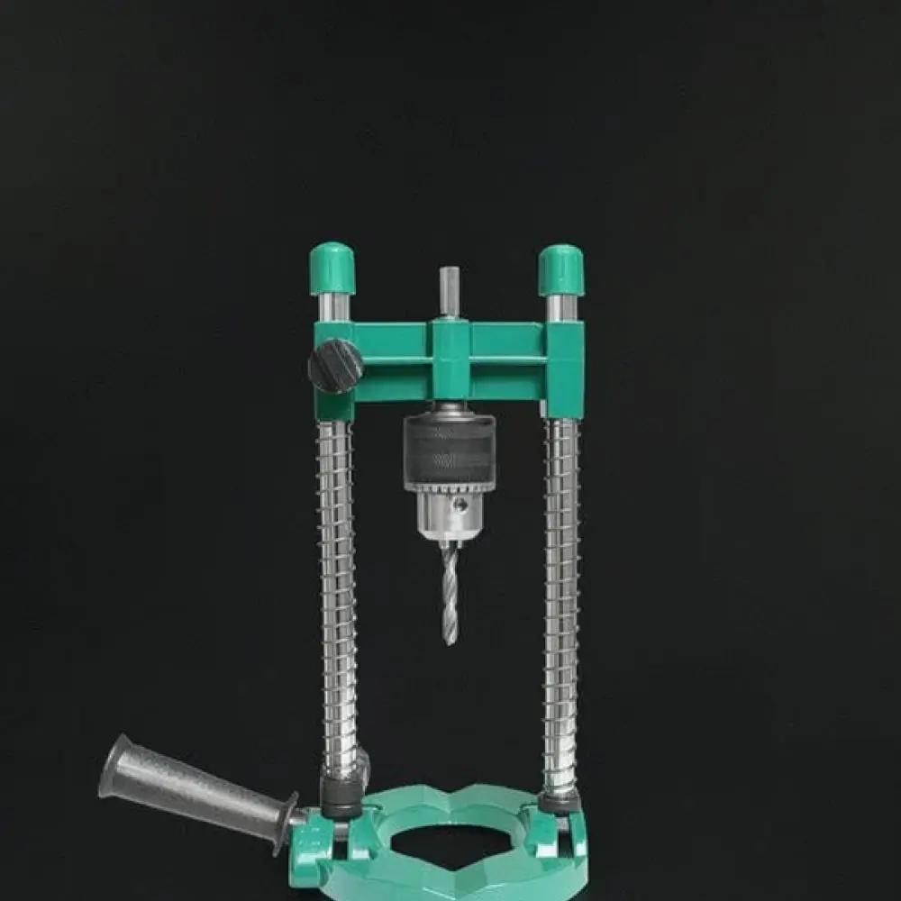 Heavy Duty Drill Stand Aluminum Alloy Base Bench Drilling Station Vertical Precision Holder For Power Tool Accessories