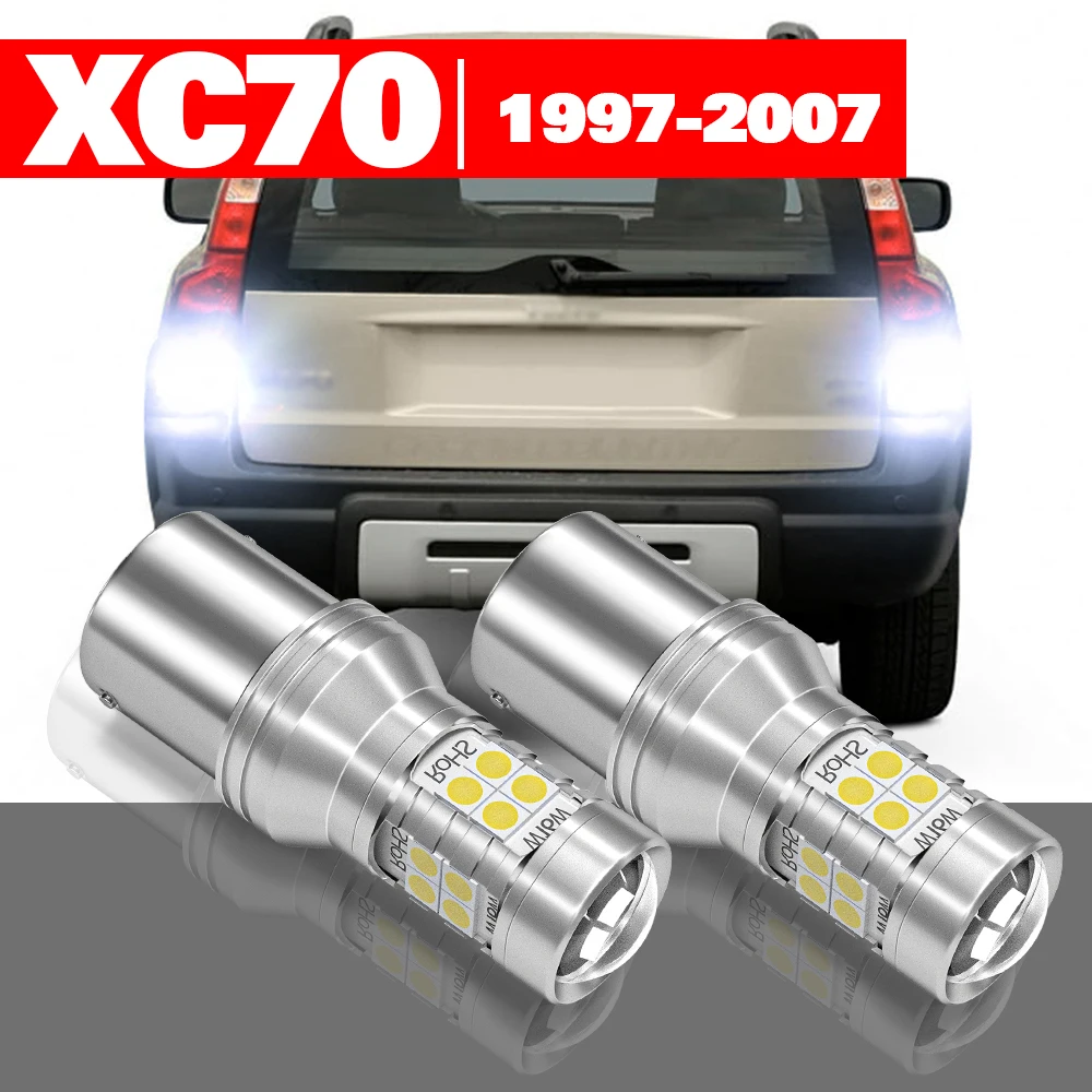 

For Volvo XC70 1 295 1997-2007 2pcs LED Reverse Light Backup Lamp Accessories 1998 1999 2000 2001 2002 2003 2004 2005 2006