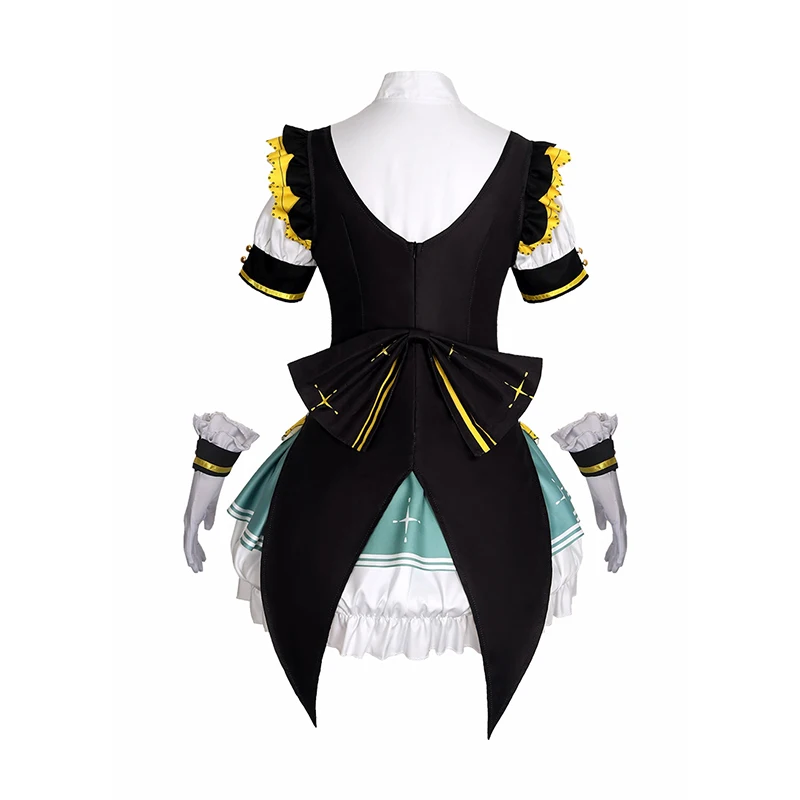 アニメ Lolite セクシーなメイドドレスゲームブルーアーカイブうしまきゆりメイドコスプレ衣装 Cos パーティー制服ハロウィンプレイ役割服