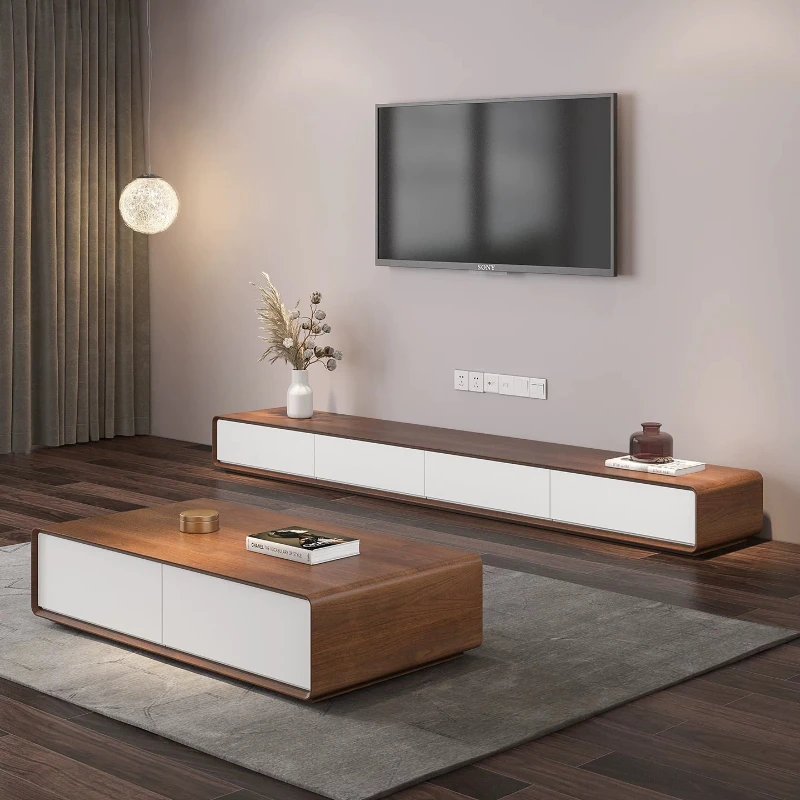 Corner Vintage Tv Tables Luxury Media Rack Mesas Tv Cabinets Set Dividers Mobili Arredamento Casa Mid Century Furniture