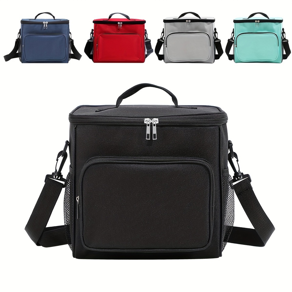  Insulated Lunch Bag Large Lunch Bags For Women Men Reusable Lunch Bag With Adjustable Shoulder Strap 
