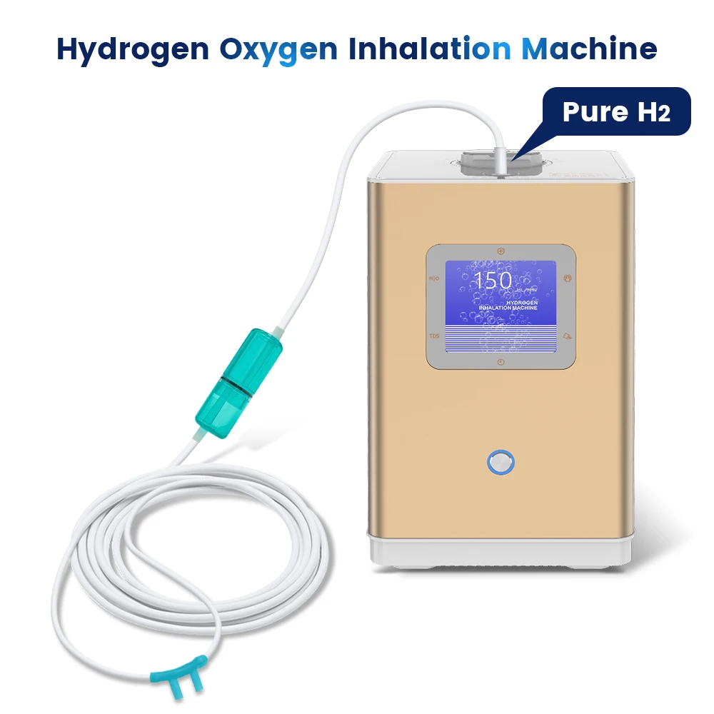 CAWOLO Hydrogen Generator,150ml H2 Oxygen Inhalation Machine Generator, 99.99% Purity Hydrogen Inhaler Machine