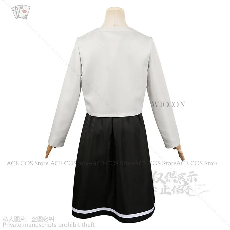 Anime look back cosplay top dress Lolita roleplay look back black dress Halloween costume women girls cos party cos anime dress