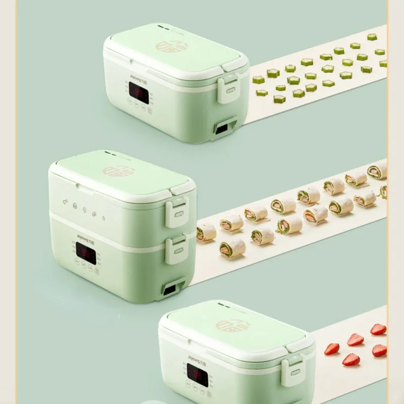 Cooking Electric Lunch Box Plug-in Electric Heating Insulation Rice Cooker Self-Heating Bento Box Office Heating up Appliance