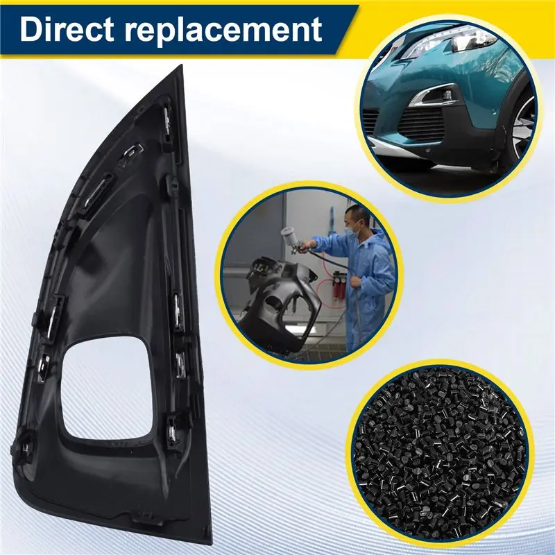 

Front Bumper Fog Light Frame Front Bumper Decoration 987136677 For 4008 5008 3008 P84-L94A
