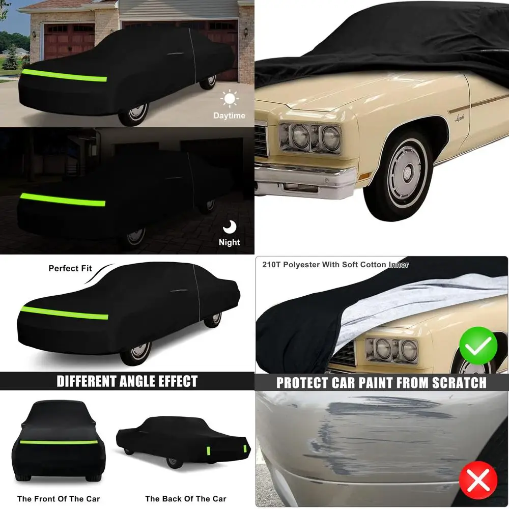 

All-Weather 1971-1976 Chevrolet Impala/Bel Air/Biscayne 2&4-Door Car Cover with Zippered Door