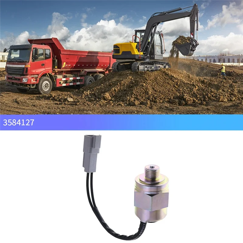Durable-3584127 Elektrozawór stopu do silników wysokoprężnych Volvo Penta D2-40F D1-20F D1-30B D2-75 D2-60F D1-13B Akcesoria zamienne