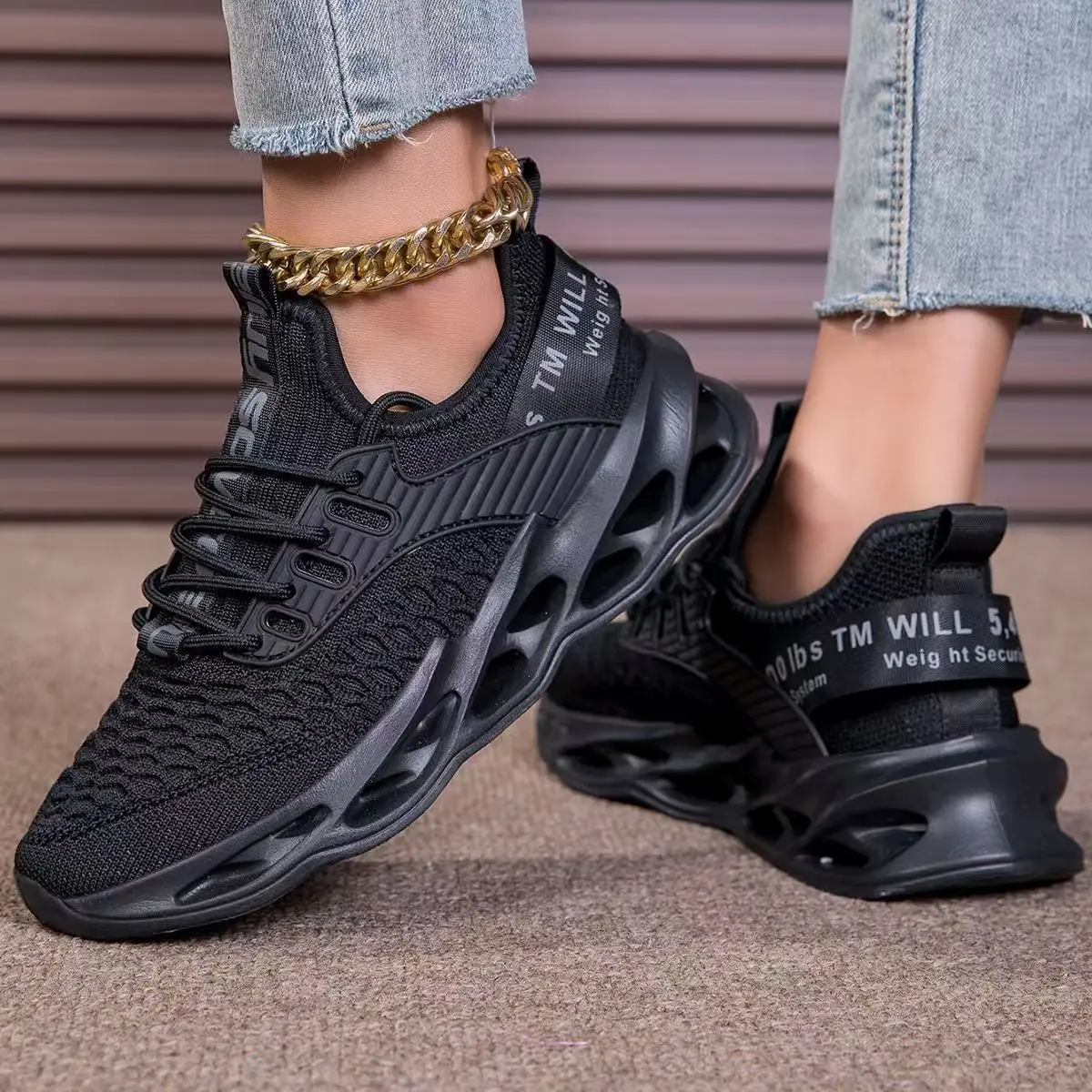 

Unisex Casual Sneakers with Fabric Uppers, Dopamine Series Lace-Up Sneakers, Running Shoes, Popular Spring/Summer Solid Color Sports Lace-Up Shoes