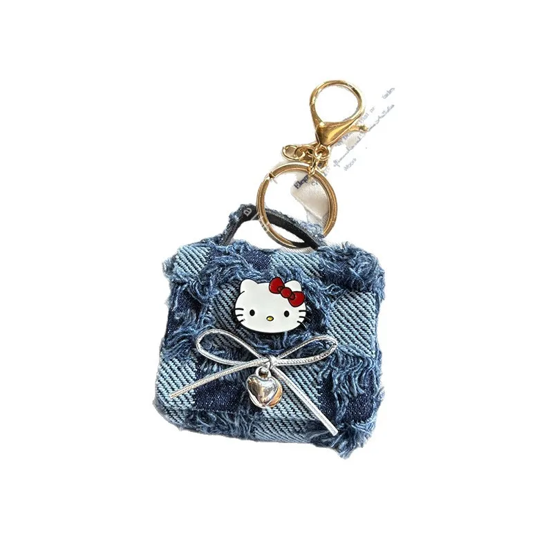 الأزياء مرحبا كيتي المفاتيح Kawaii الكرتون أنيمي زوجين على ظهره سحر المرأة عملة المحفظة سطح المكتب اكسسوارات طالب فتاة هدية #5