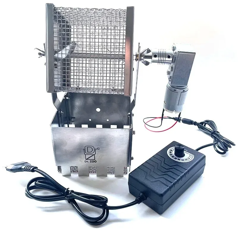 220V/110V/USB Electric Coffee Roasting Machine  Roaster Stainless Steel Coffee Baking Home Outdoor Roast  Machine