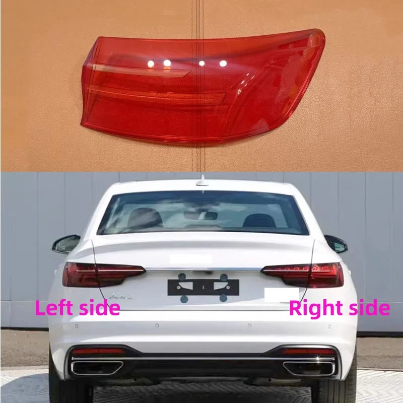 

For AUDI A4 B10 2020 2021 2022 2023 Rear Taillight Shell Brake lights Shell Taillight Glass Replacement Auto Rear Shell Cover