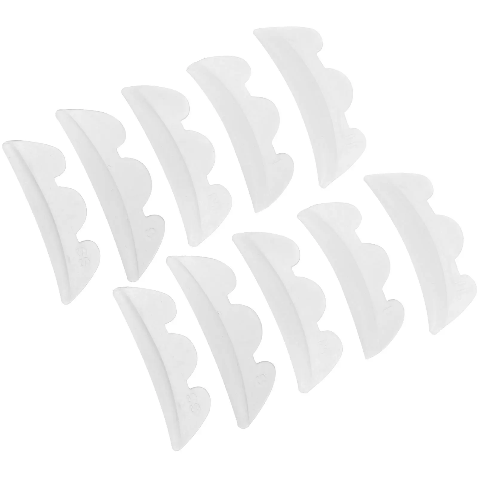 

10Pairs Lash Lift Pads Silicone Eyelash Perming Pads Premium Silicone Lash Lift Rods Eyelash Extension Beauty Tool