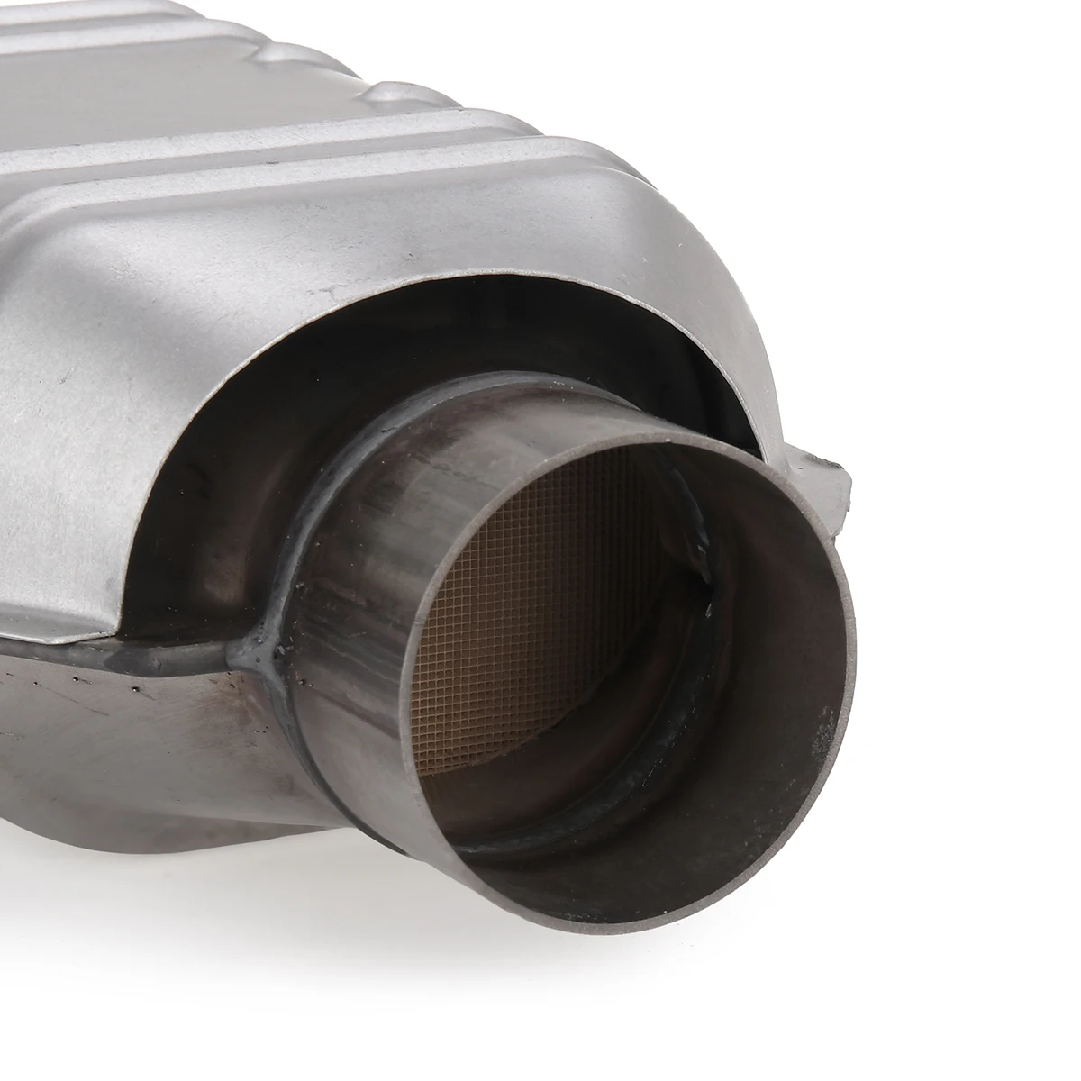 Convertisseur catalytique universel haute performance de 2,5 pouces, longueur de 13 pouces avec bouclier thermique en acier inoxydable