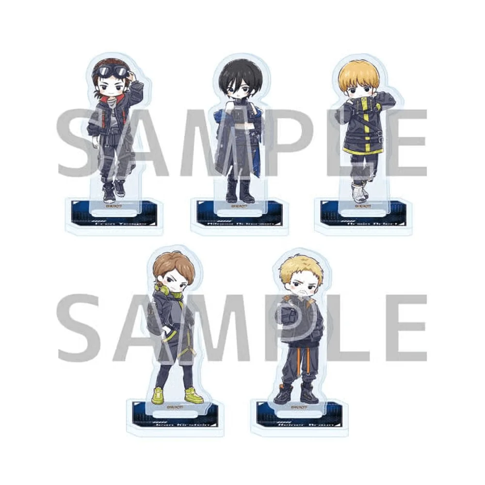 Attack On Titan Mikasa Ackerman 10cm Acrylic Stand Keychain Q Version Chibi Tactical Outfit Anime Figure Desk Decor Toy Gift