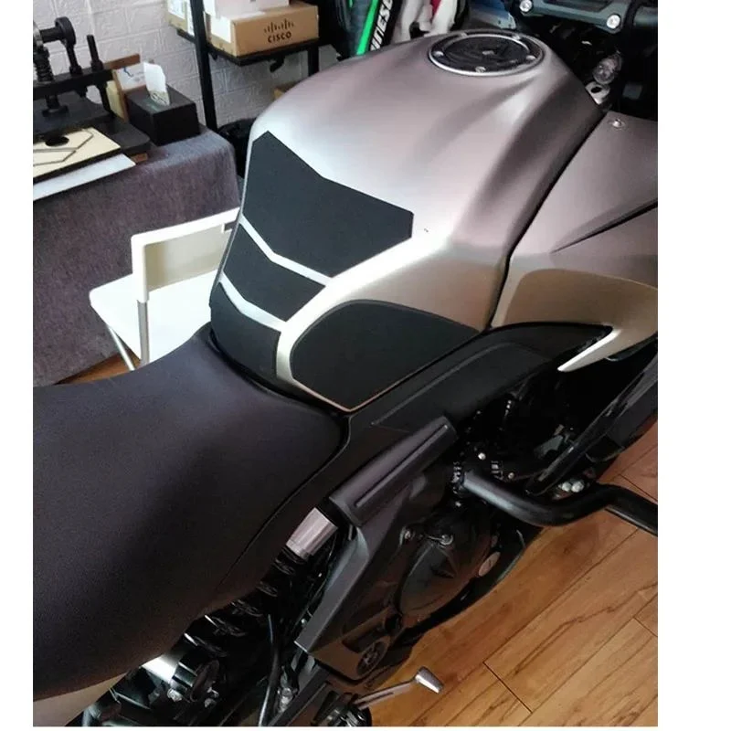 FOR kawasaki Versys 650 Motorcycle Tank Traction Pad Side Gas Knee Grip Protector Anti slip sticker
