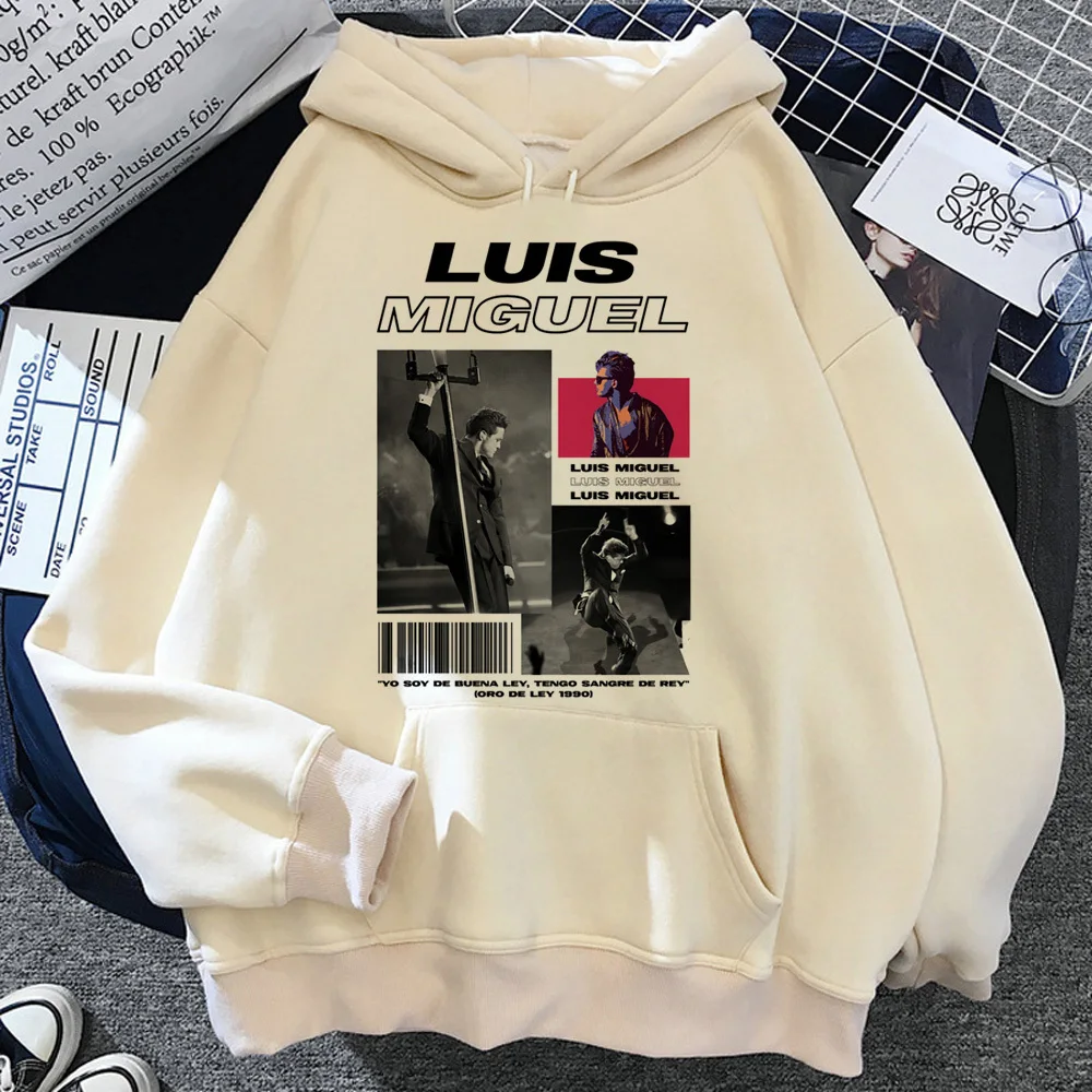 Luis Miguel hoodie kawaii anime sweater pattern trendy soft fabric female tracksuits Y2K harajuku graphic winter