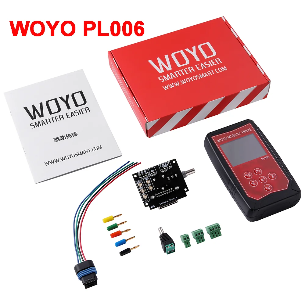 

WOYO PL006 Module Drive Tester Automotive Component Sensor Offline Drive Module Emulator Tester Vehicle Diagnostic Tool