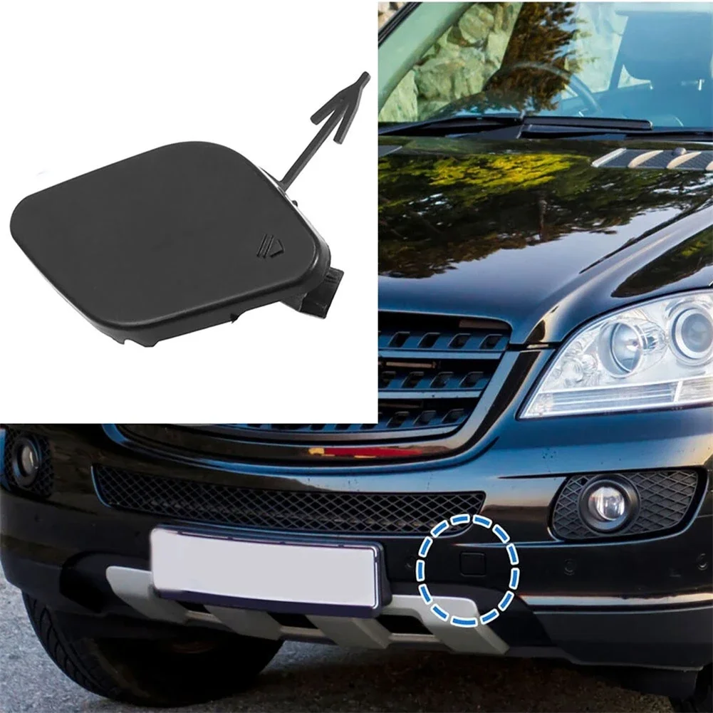 Auto Trim Front Tow Cover Black Factory Specification Fit Perfect Match Easy Installation Stable Characteristics