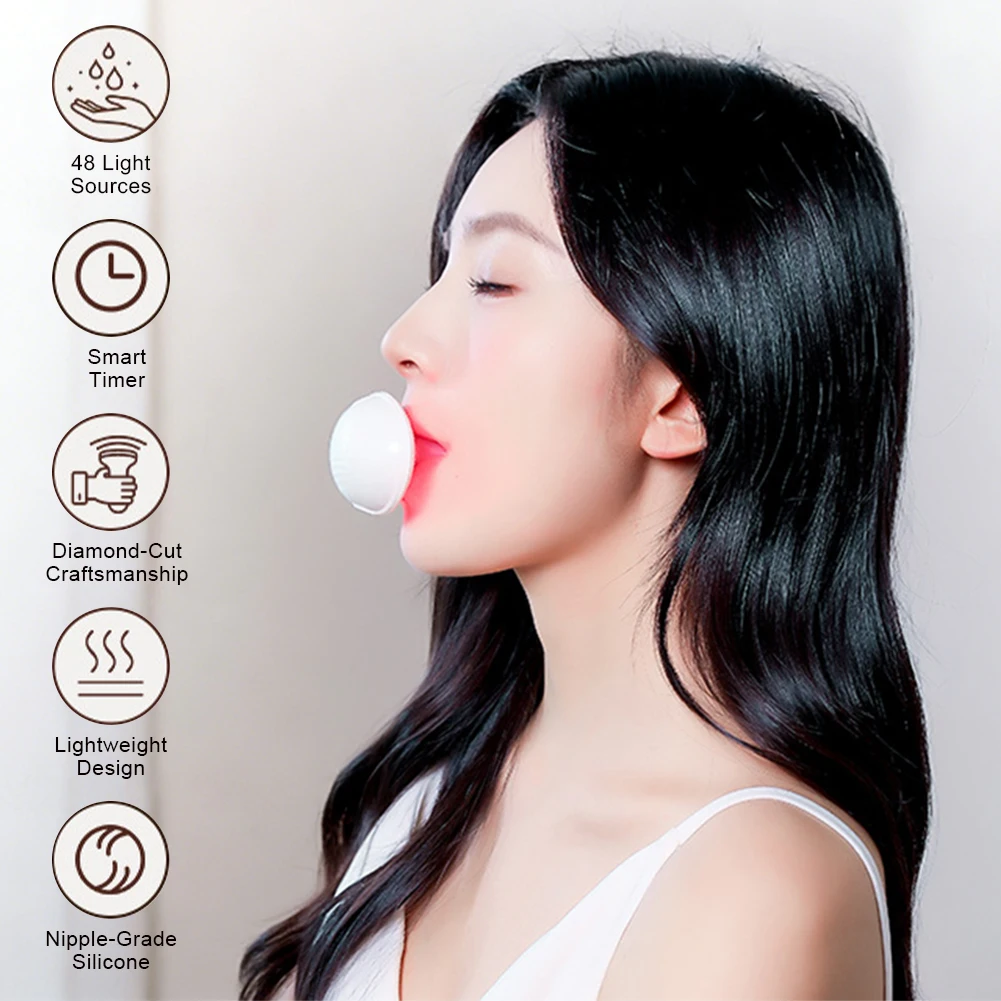 Picture 6: Rechargeable LED Heating Lip Protector Infrared Electric Lip Enlargement Naturally Sexy Bigger Plump Lip Tools