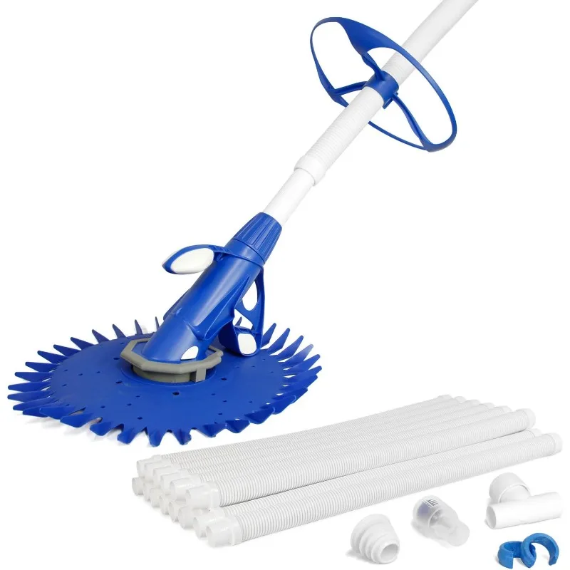 

U.S. Pool Supply Professional Automatic Pool Vacuum Cleaner - Powerful Suction That Removes Swimming Pool Debris, Cleans Floors