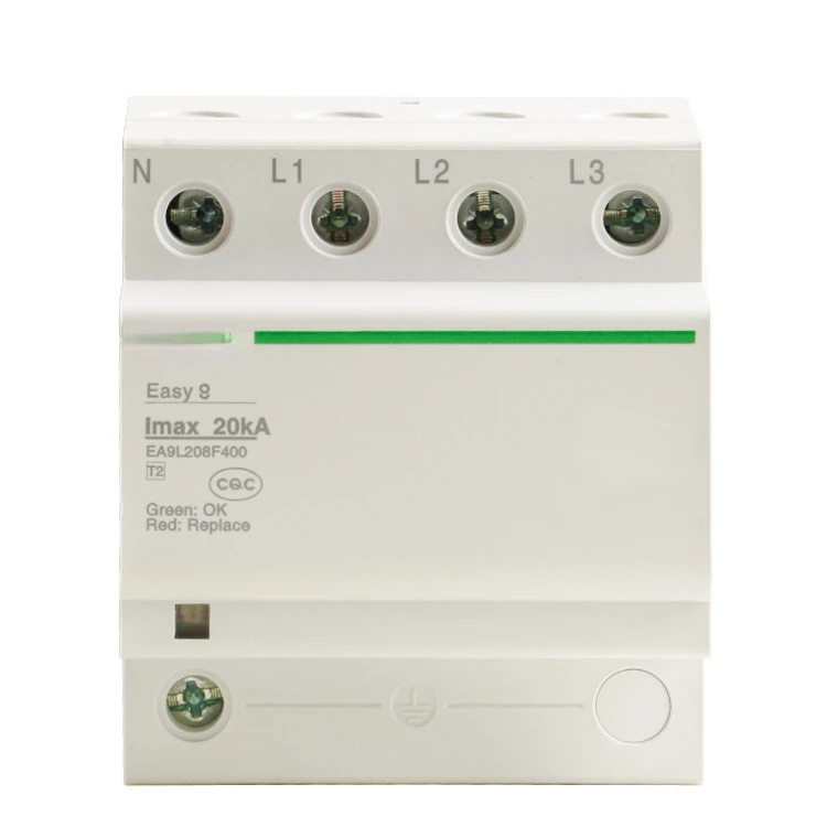 EA9L type surge Protector EA9L 20kA 3P+N F EA9L208F400 Application type of surge protector for power distribution network